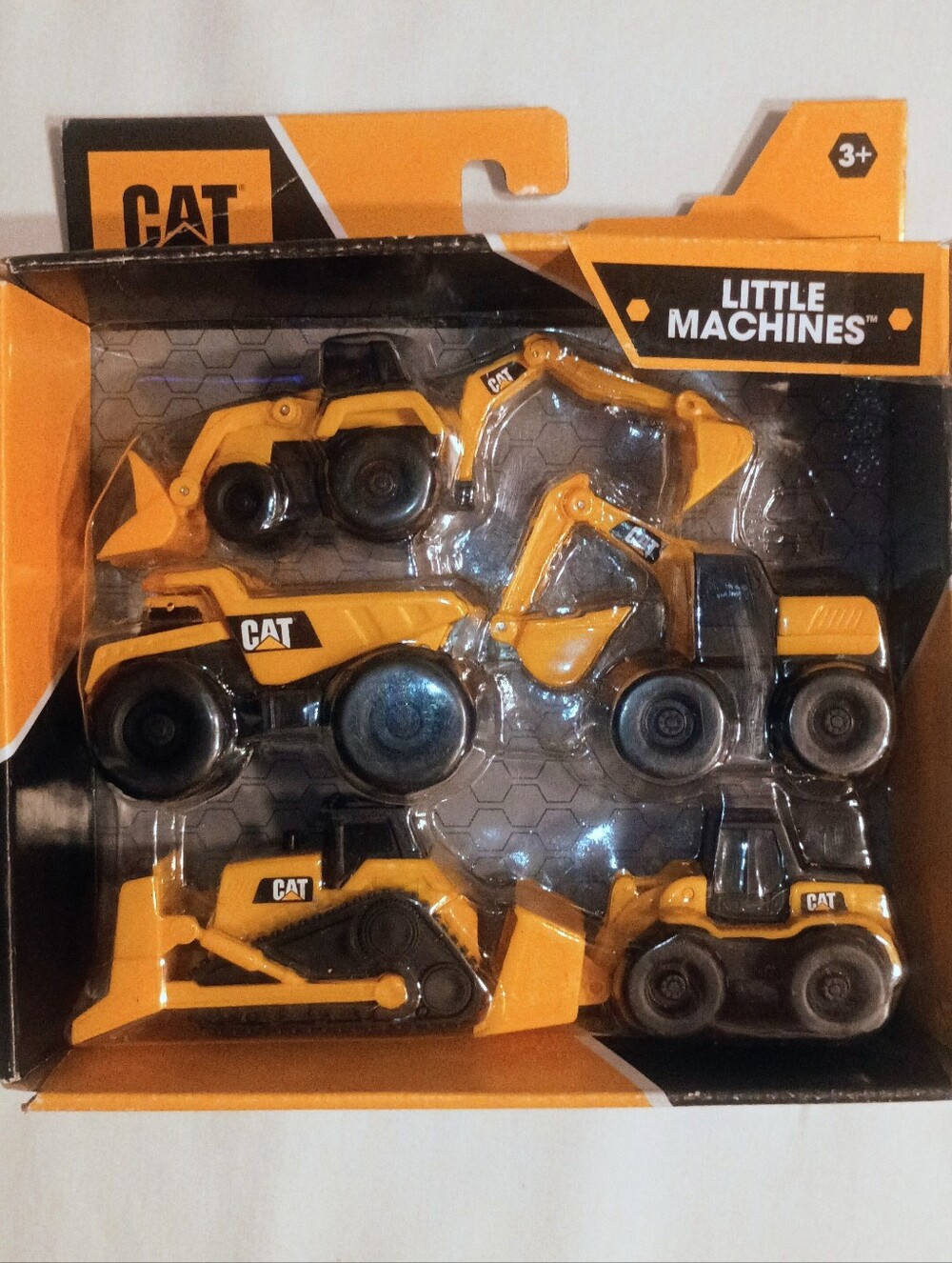 NWT CAT Little Machines 5 Pack Toy Construction Vehicles Mini Trucks Set